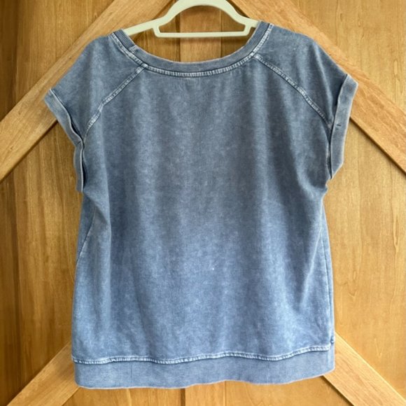 Denim-Blue Tee - Picture 2 of 2
